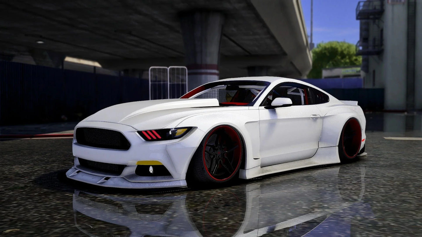 (Debadged) Ford Mustang Widebody | South Coast Customs