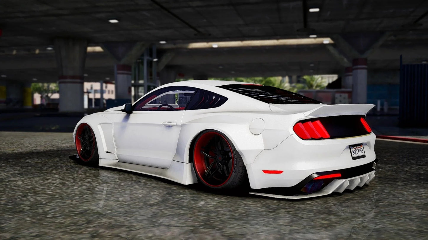 (Debadged) Ford Mustang Widebody | South Coast Customs