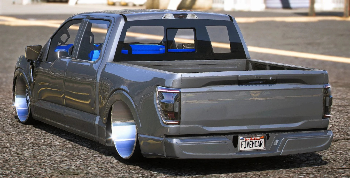 (Debadged) Ford Raptor F-150 Bagged Customs | GG