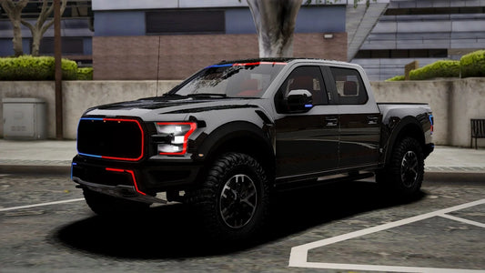 (Debadged) Ford Raptor LEO PD Modern Lights | NM