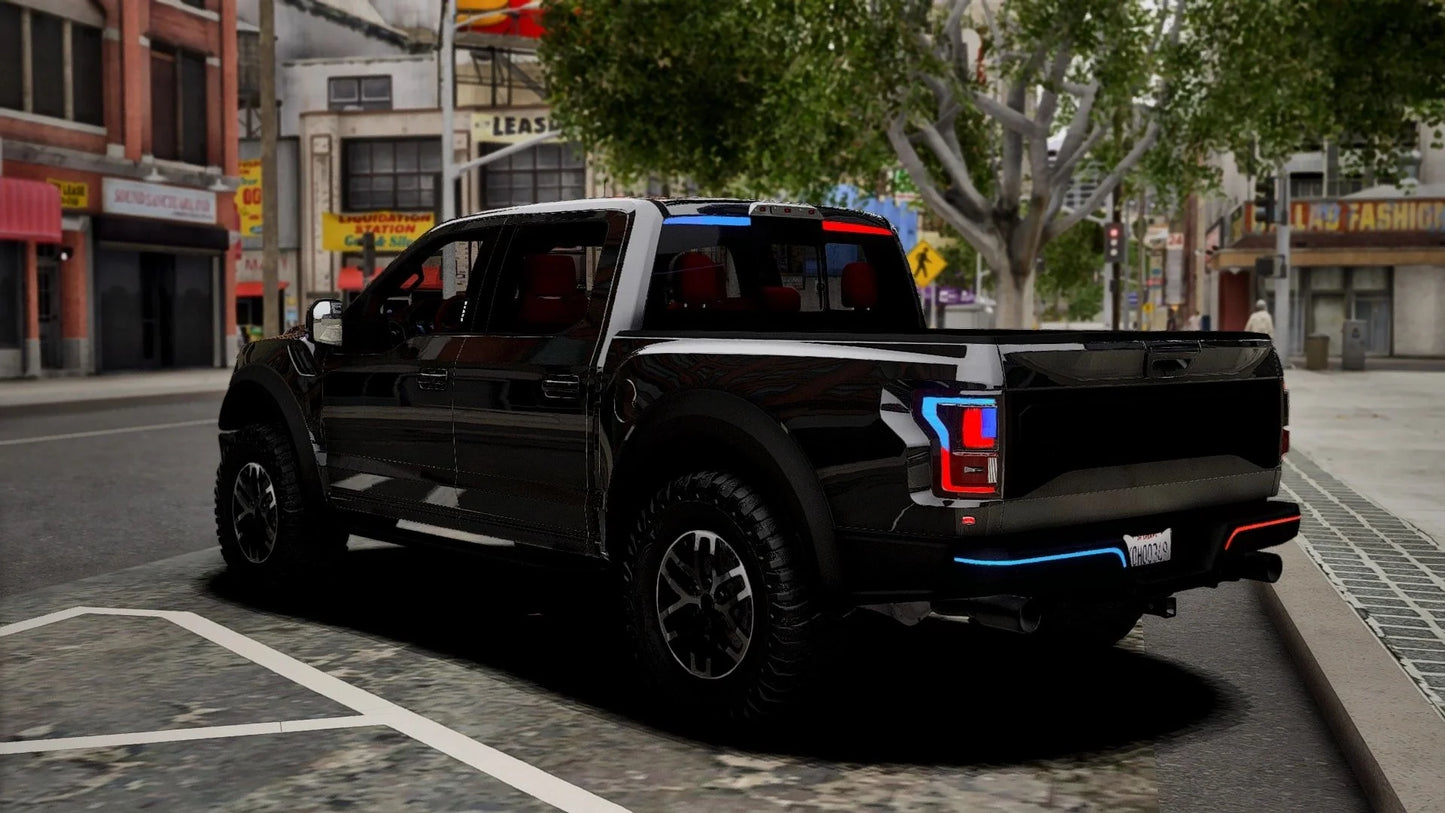 (Debadged) Ford Raptor LEO PD Modern Lights | NM