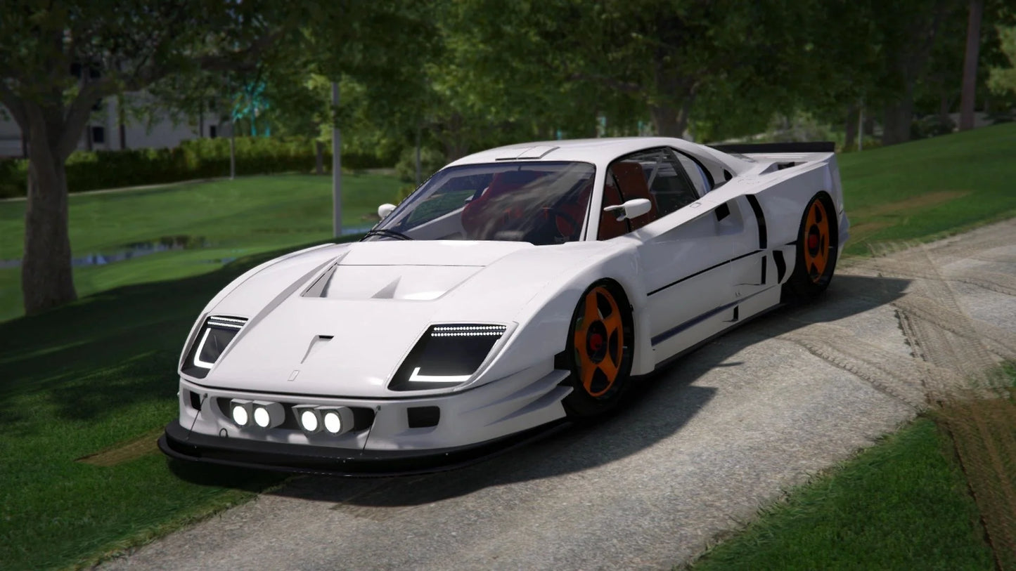 (Debadged) Ferrari F40 Legacy | Adan