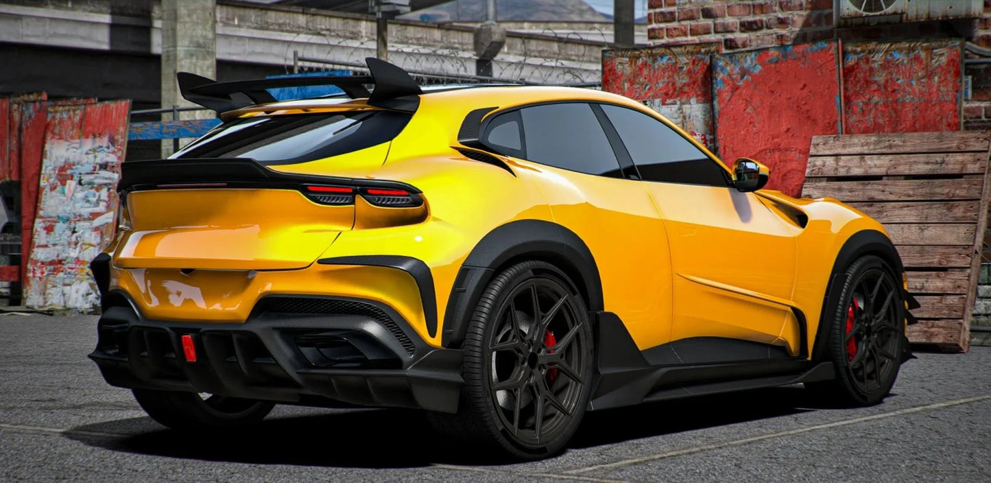(Debadged) Ferrari Purosangue Keyvany | Lemon