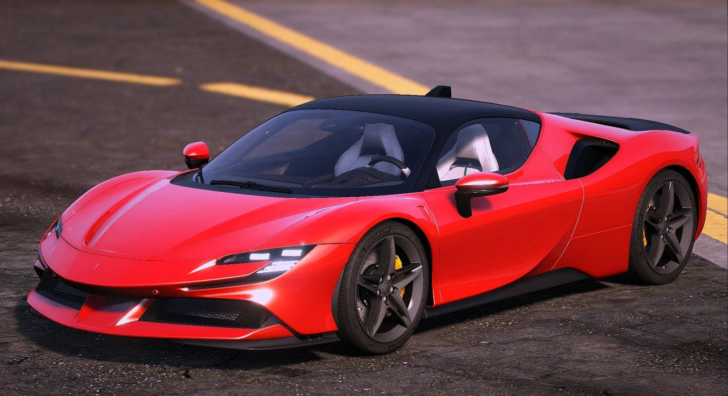 (Debadged) Ferrari SF90 Stradale Custom | IKX3