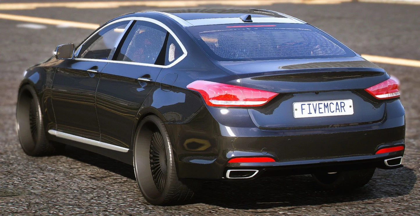 (Debadged) Genesis G80 on Forgiatos | DDC Cars
