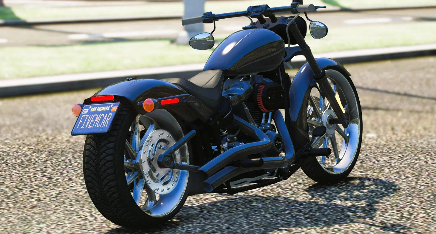 (Debadged) HD Breakout "Claw" | Acknod Motorcycles