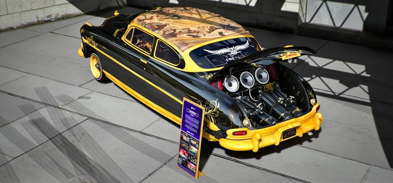(Debadged) Hudson Hornet Lowrider 1952 | Owl Frost