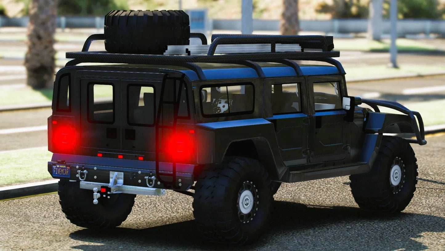 (Debadged) Hummer H1 (8 Seater) | Demod
