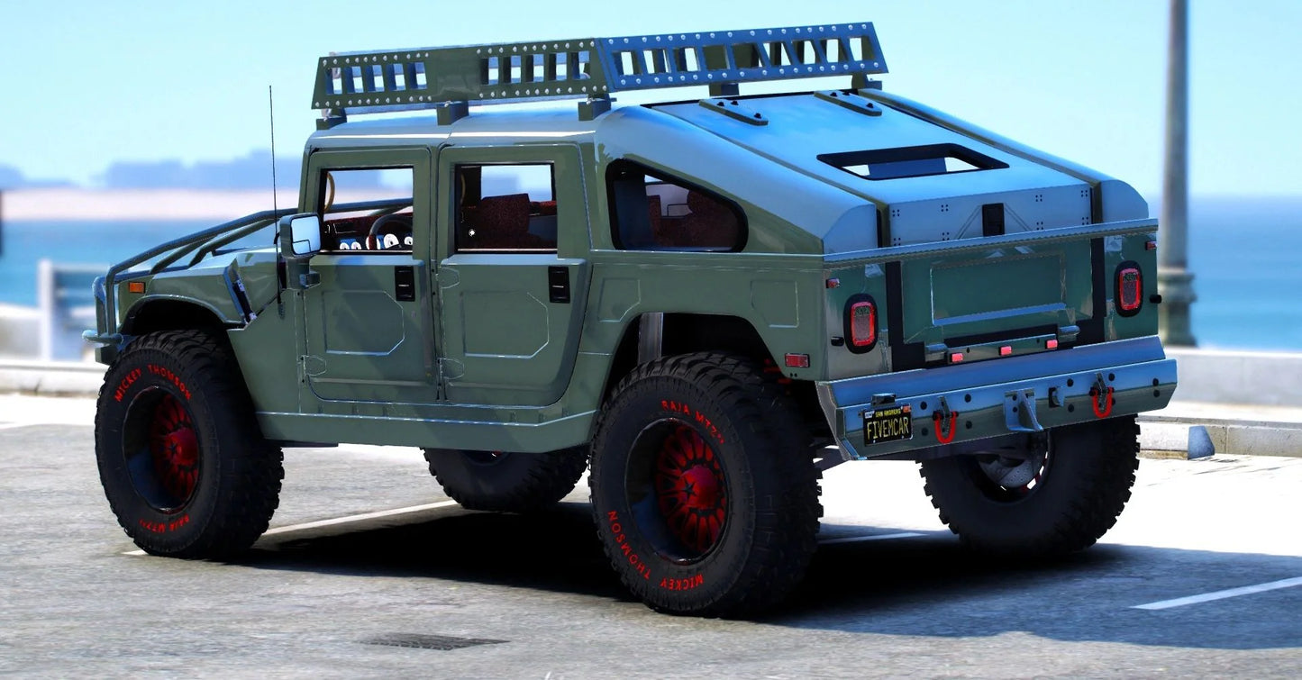 (Debadged) Hummer H1 Pickup Baja | GG