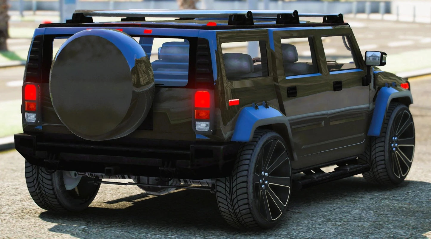 (Debadged) Hummer H2 Legacy | Mermoit Cars