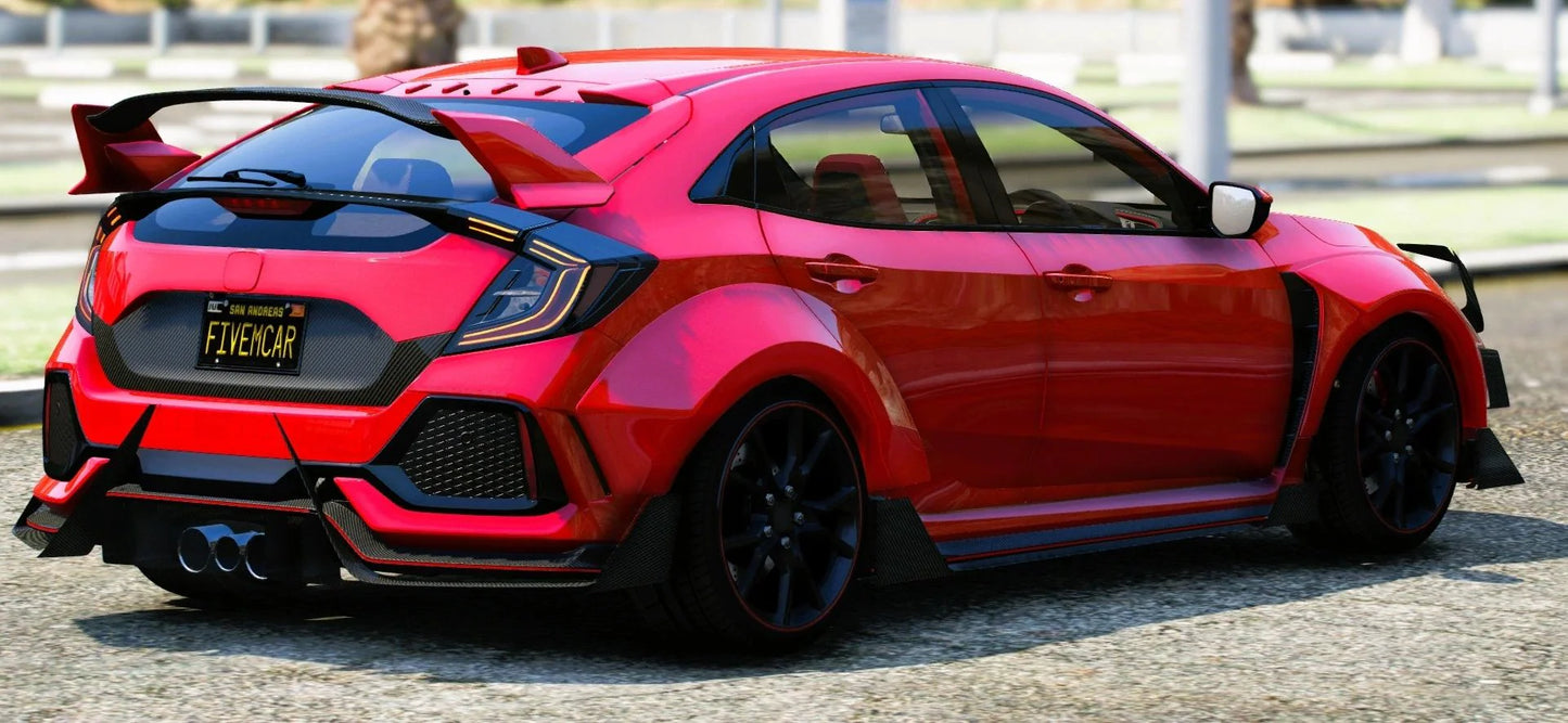 (Debadged) Honda Civic Hycade Design | Zeed