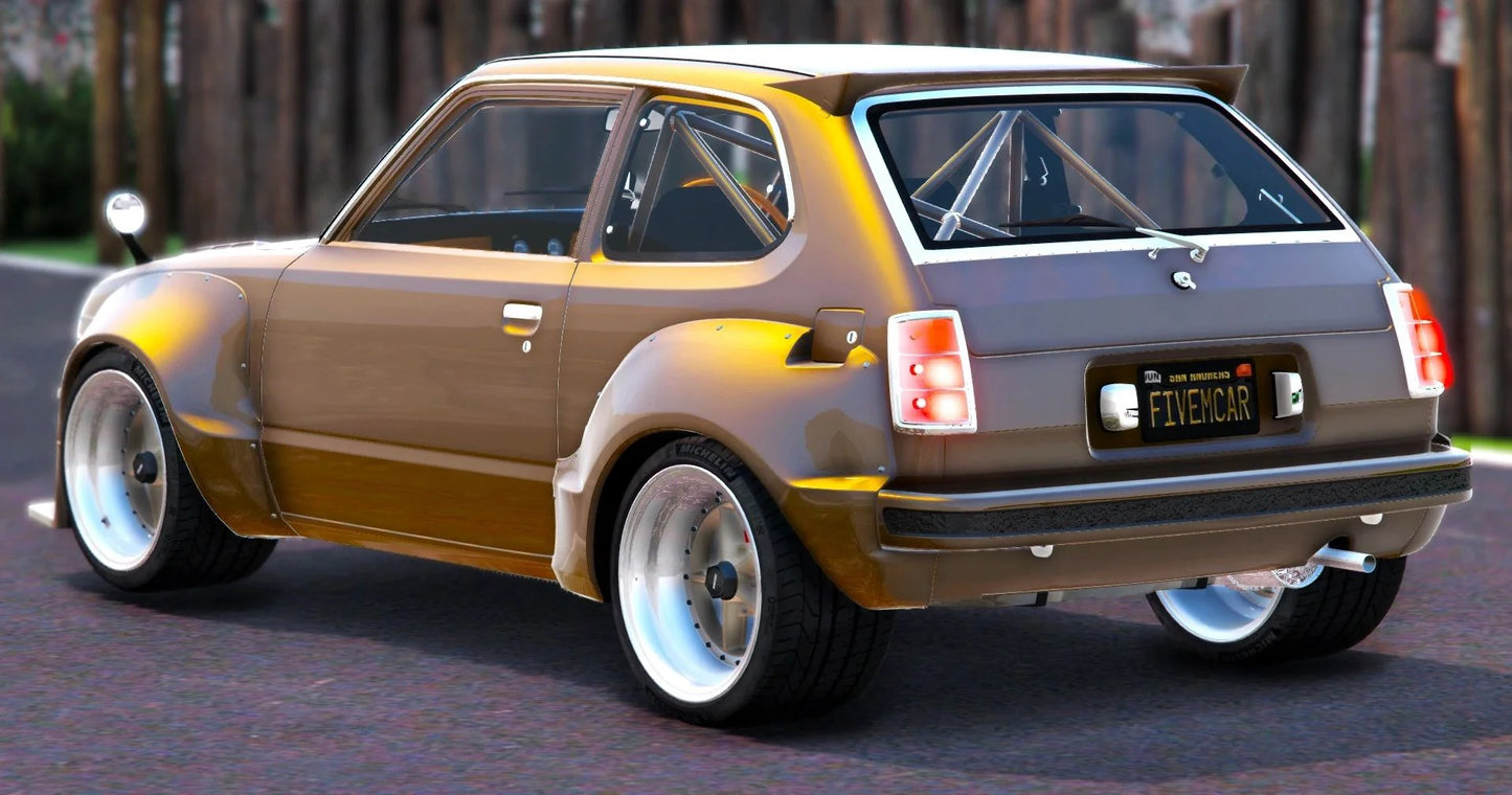 (Debadged) Honda Civic RS WideBody | Bankai