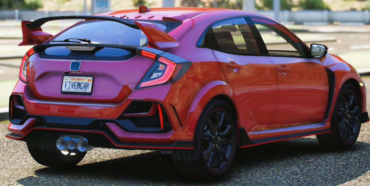 (Debadged) Honda Civic Type-R 2017 | FB Customs