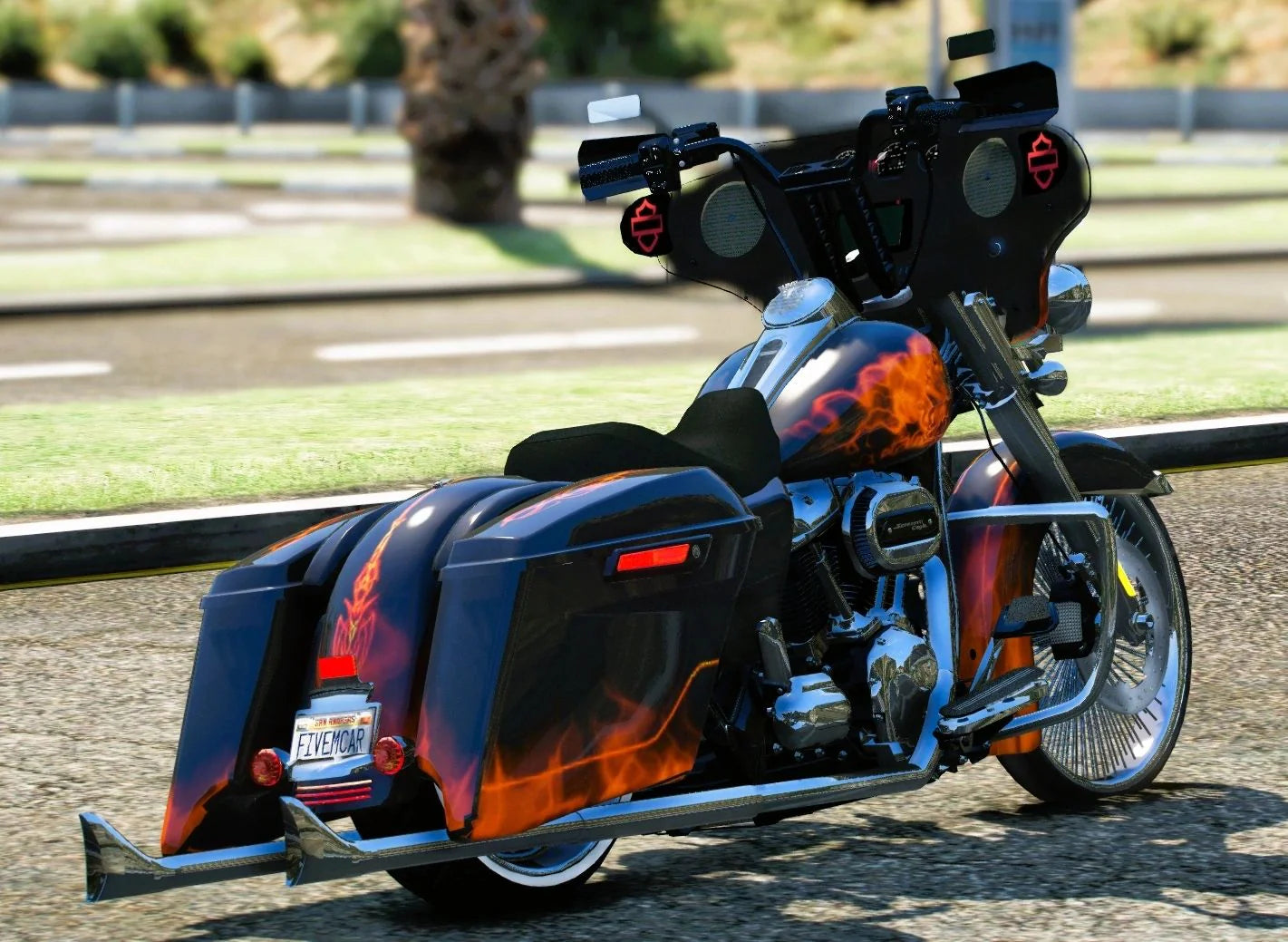 (Debadged) Harley Davidson StreetGlide | Oscuro Customs
