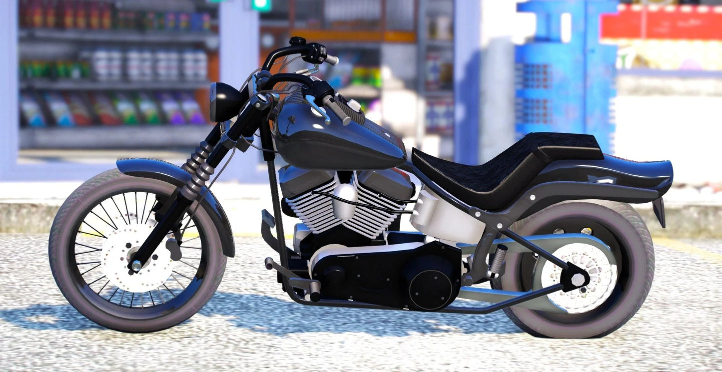 (Debadged) Harley FX | Goonie