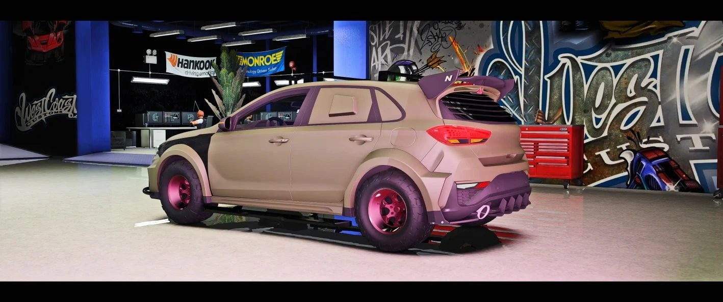 (Debadged) Hyundai i30n 4x4 (5 Seater) | Indian Modifications