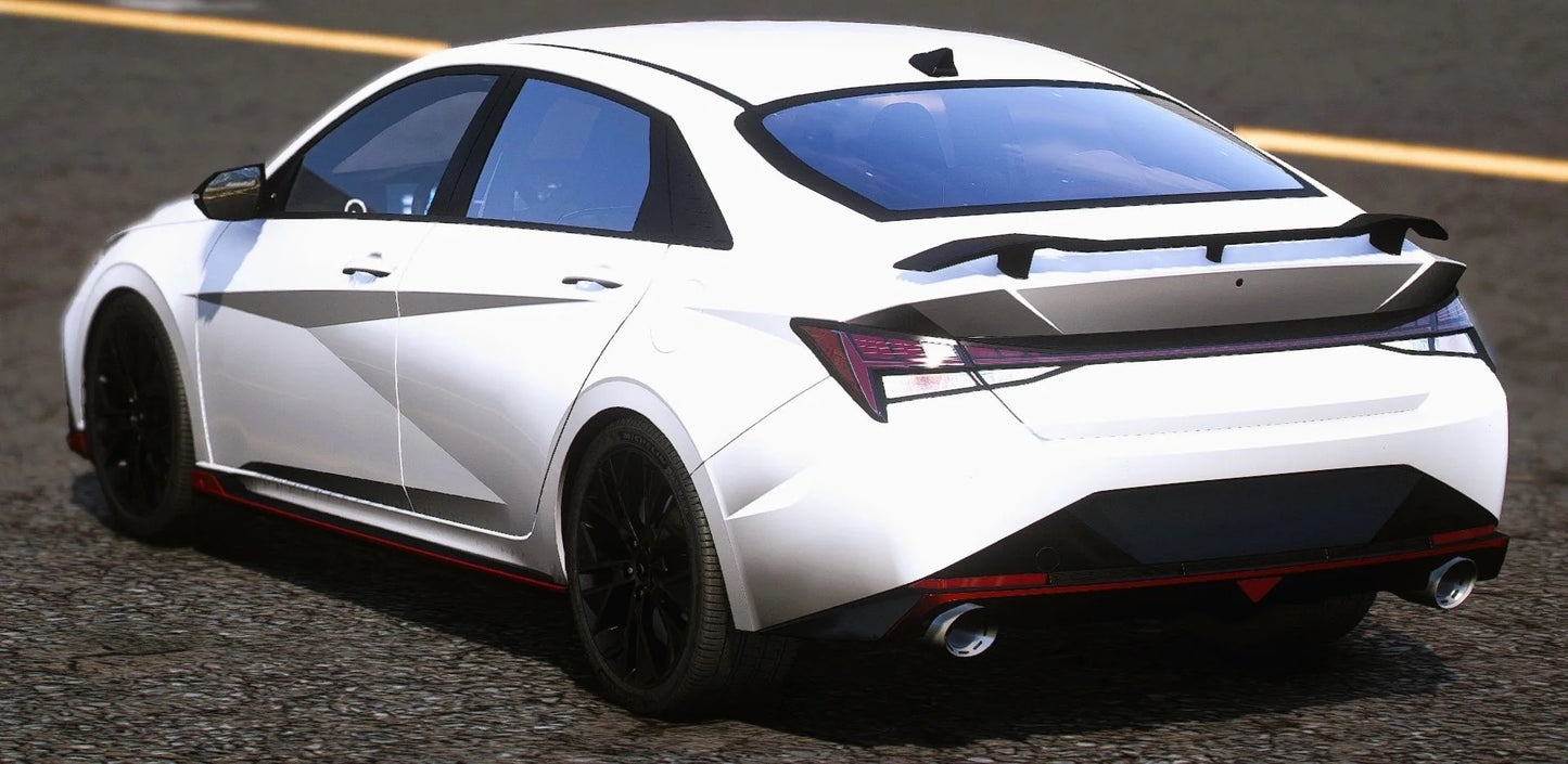 (Debadged) Hyundai Elantra N 2022 | IKX3 Mods