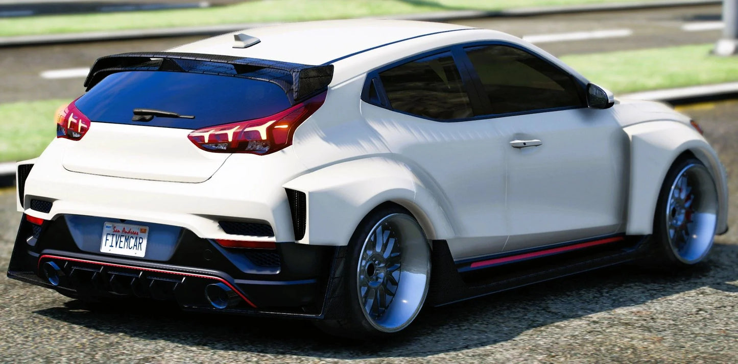 (Debadged) Hyundai Veloster N | Noxbix
