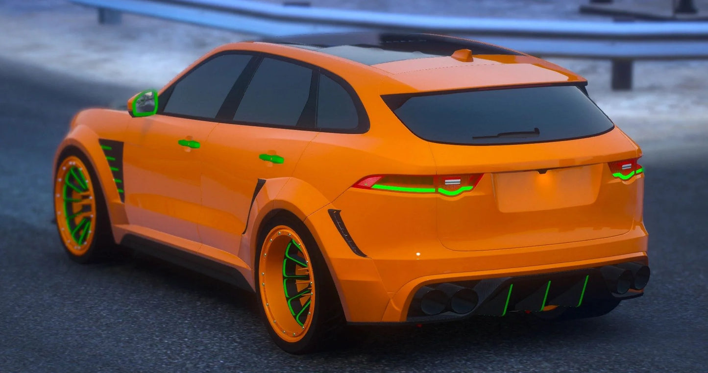 (Debadged) Jaguar F-PACE x Misfits | Hayes
