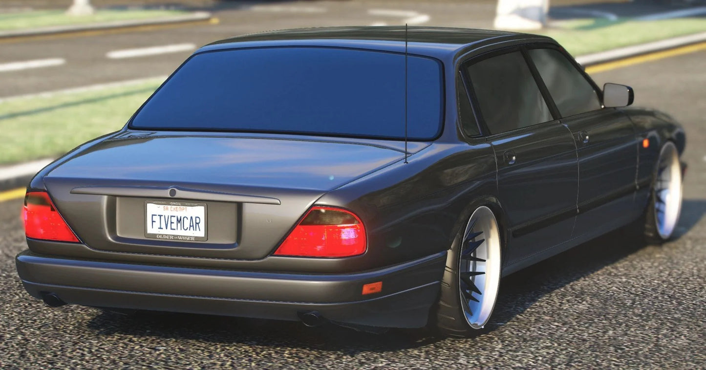 (Debadged) Jaguar XJ 1997 | IBM Customs