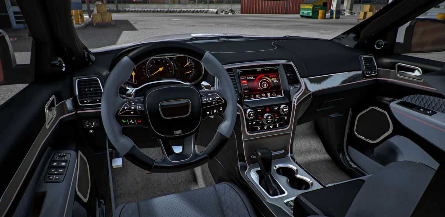 (Debadged) Jeep Cherokee Trackhawk UTE | Bleed