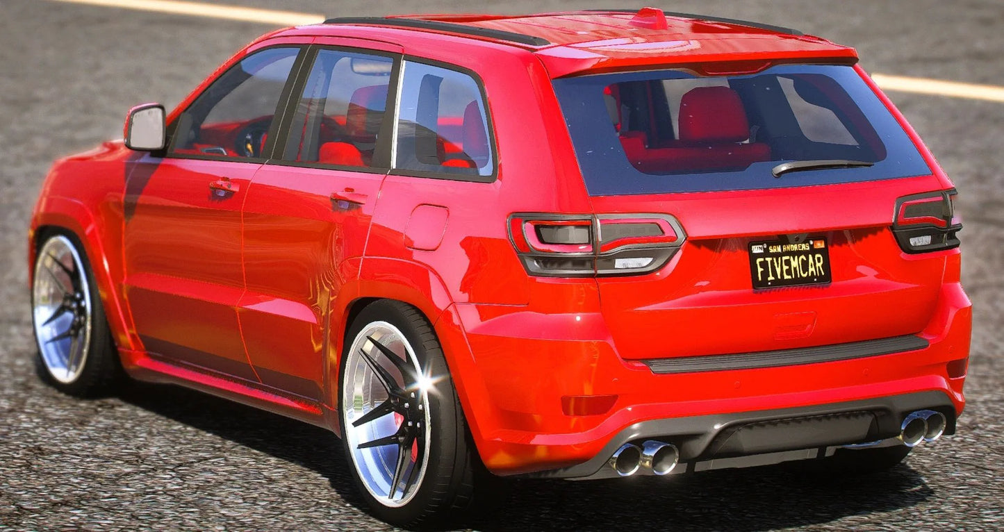 (Debadged) Jeep Trackhawk Quiet with Custom Props (16 seater) | Dre Customs