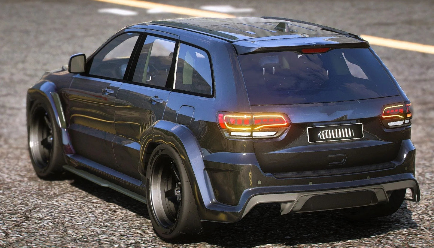 (Debadged) Jeep TrackHawk SuperCharger | Tee East Customs