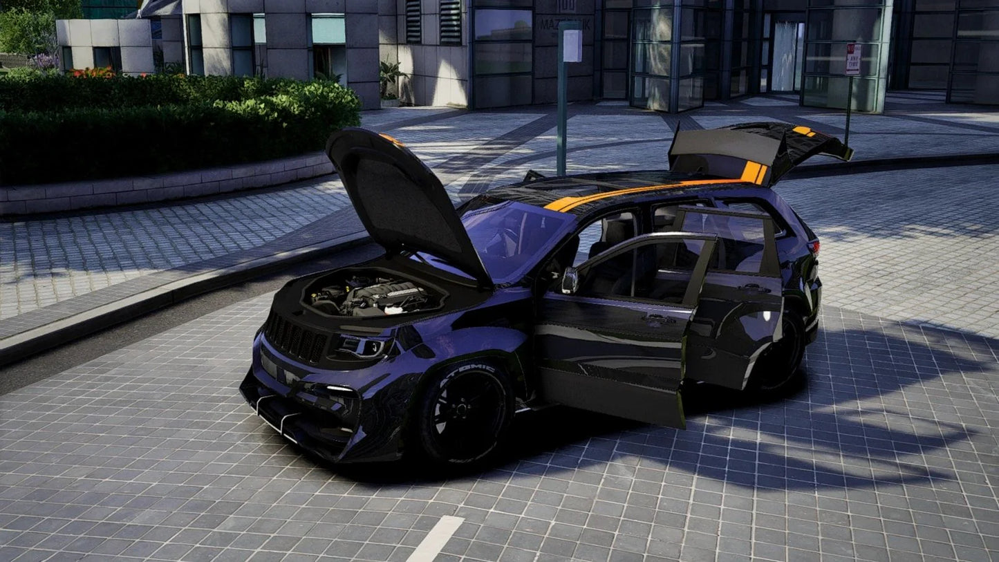 (Debadged) Jeep Trackhawk SRT8 Mansory Edition | Zeed