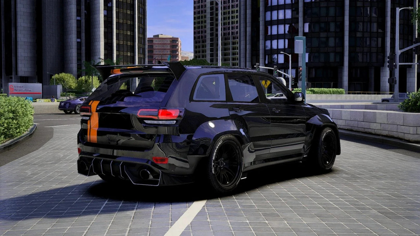 (Debadged) Jeep Trackhawk SRT8 Mansory Edition | Zeed
