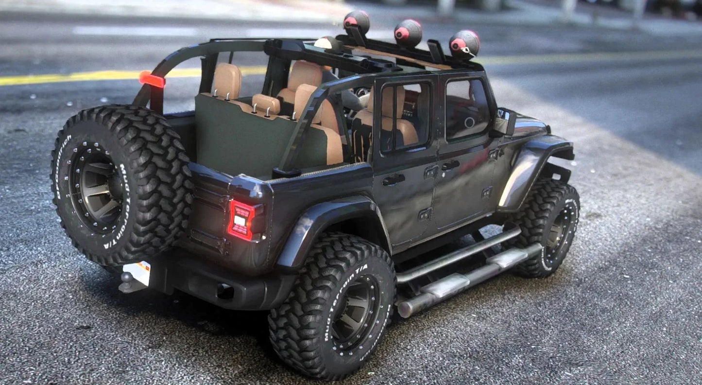 (Debadged) Jeep Wrangler 2022 (6 seater) | Medorff
