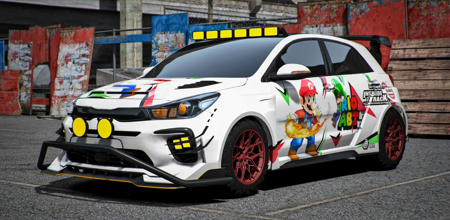 (Debadged) Kia Rio 4x4 (4 Liveries) | Adan