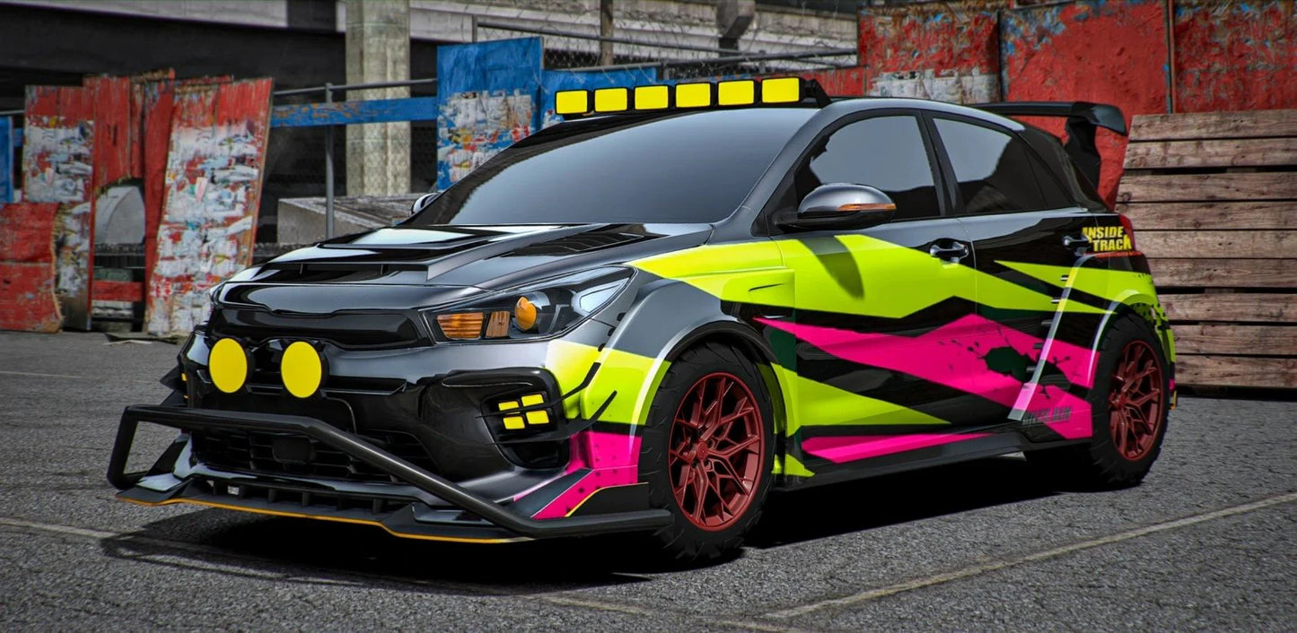 (Debadged) Kia Rio 4x4 (4 Liveries) | Adan