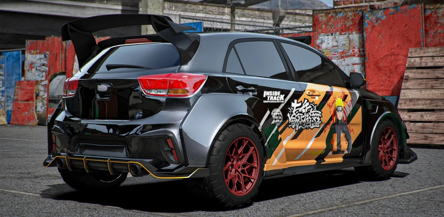(Debadged) Kia Rio 4x4 (4 Liveries) | Adan