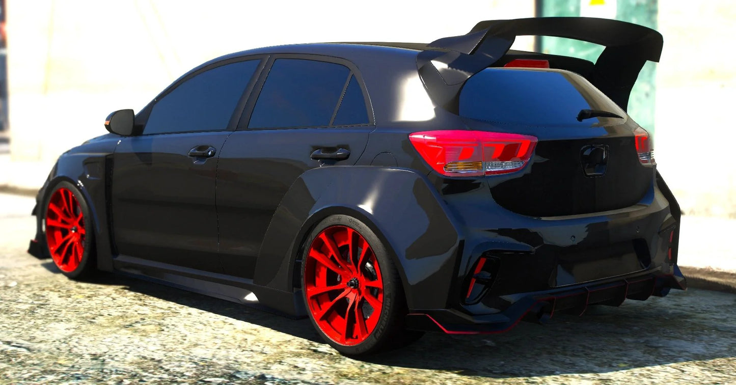 (Debadged) Kia Rio ABT | Zero Design