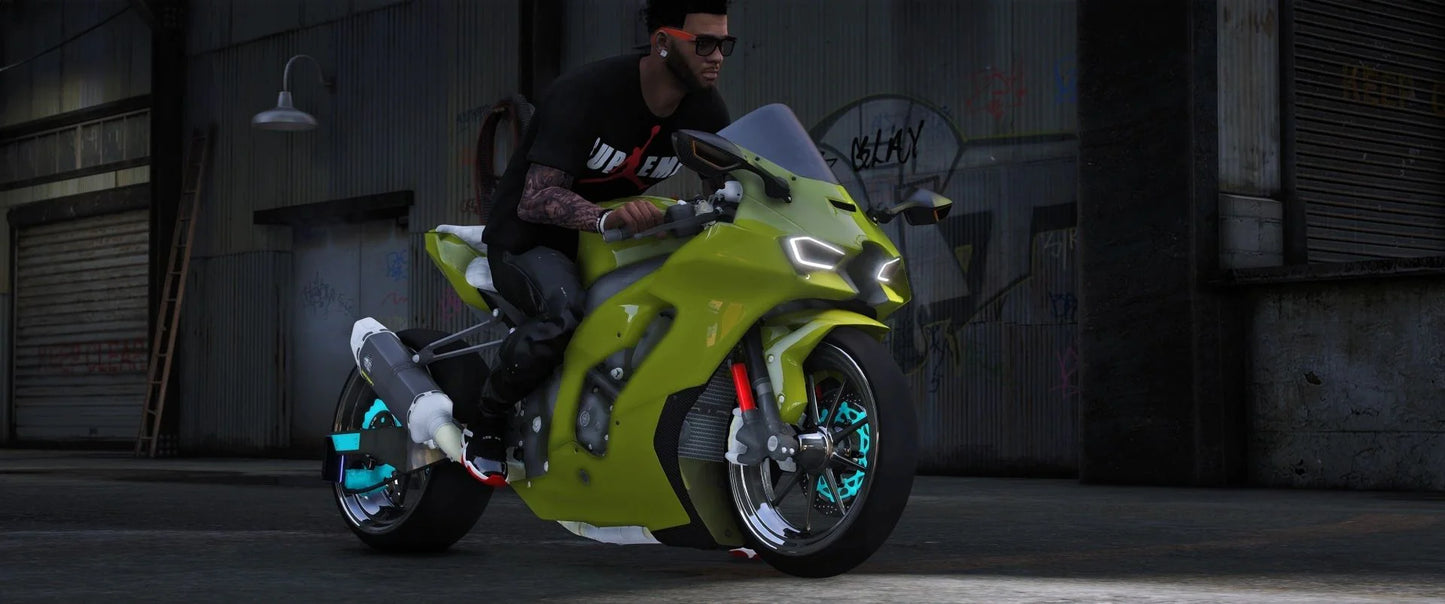 (Debadged) KAWASAKI RRZZ DRAG | GG