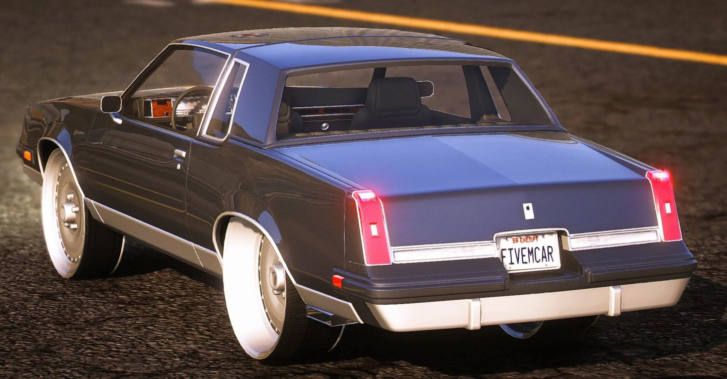 (Debadged) Oldsmobile Cutlass 1984 Donk on Rucci | Lourense