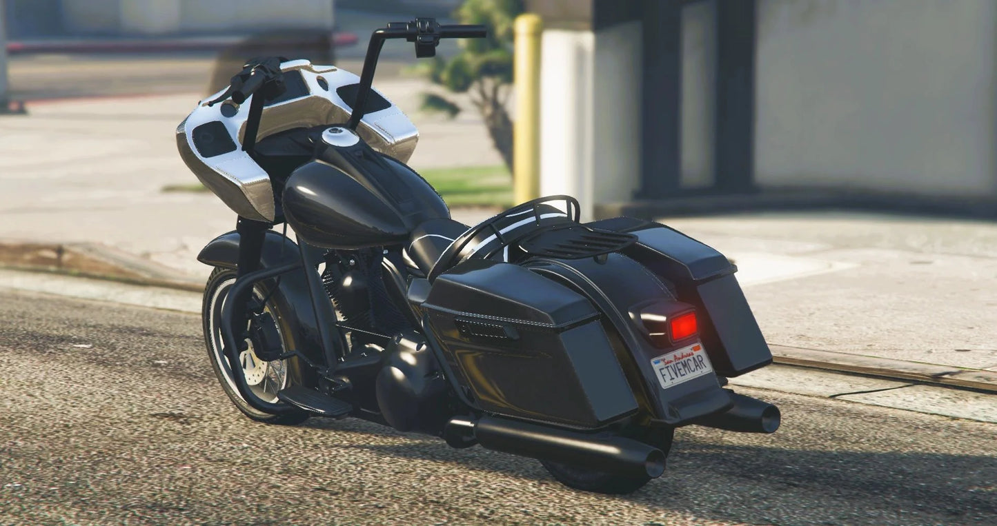 (Debadged LF) Henry Road Glide Alesia | BKN Mode