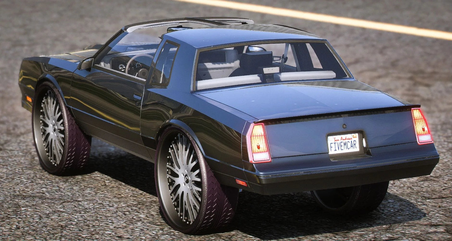 (Debadged) 1988 Chevrolet Monte Carlo SS On Forgiatos | 4K Customs
