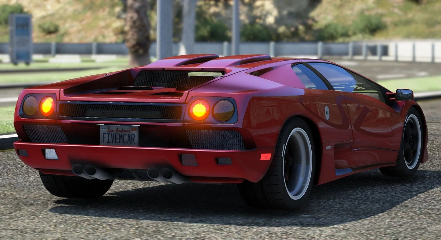 (Debadged) Lamborghini Diablo SV 1.0a | Liam Trần