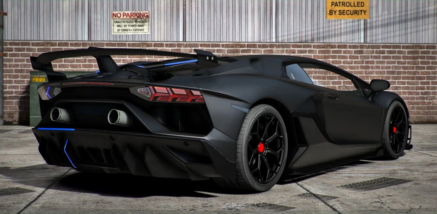 (Debadged) Lamborghini SVJ LEO PD Modern Lights | PD Works