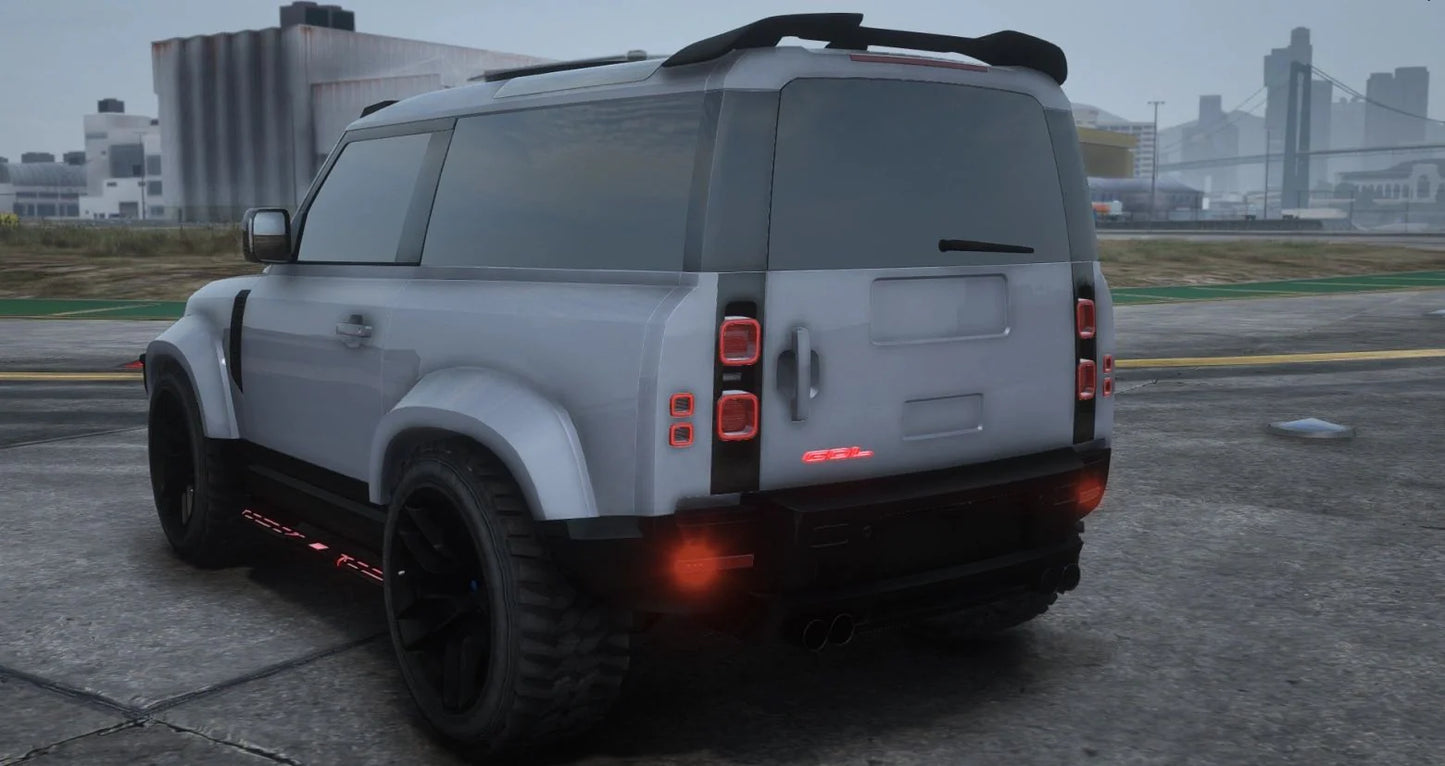 (Debadged) Land Rover Defender 90 Ghoul | Hayes