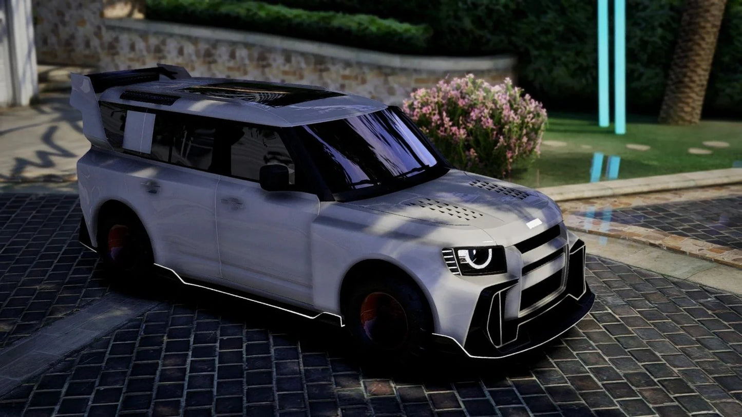 (Debadged) Land Rover Defender Hycade | Hayes