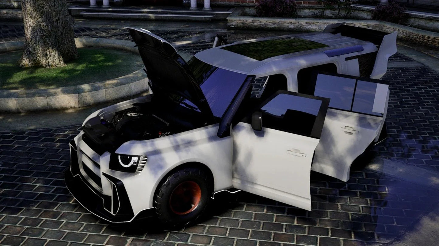 (Debadged) Land Rover Defender Hycade | Hayes