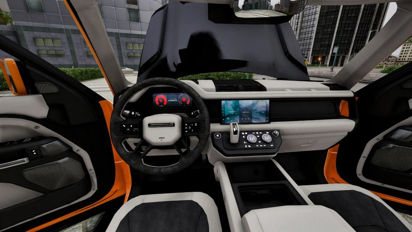 (Debadged) Land Rover Defender 110 Venuum | Lemon