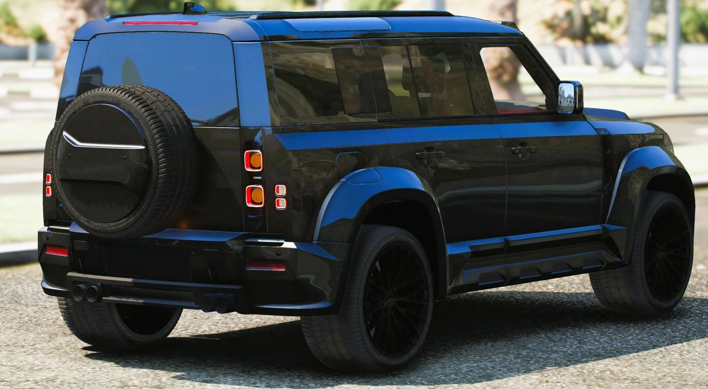 (Debadged) Land Rover Defender Lumma CLR LD | Topcar Design