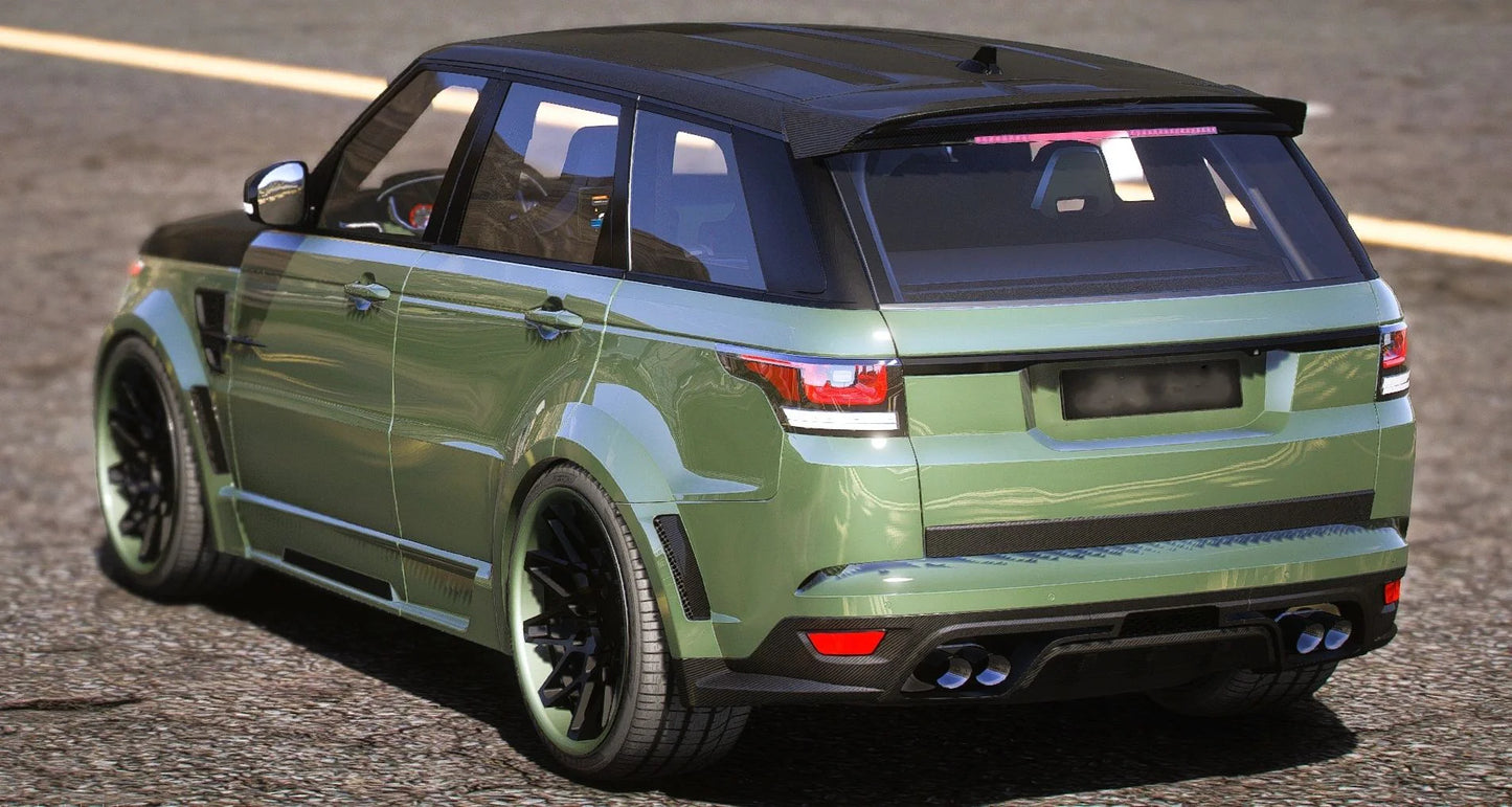 (Debadged) Land Rover Range Rover Sport Svr Mansory | Rmod