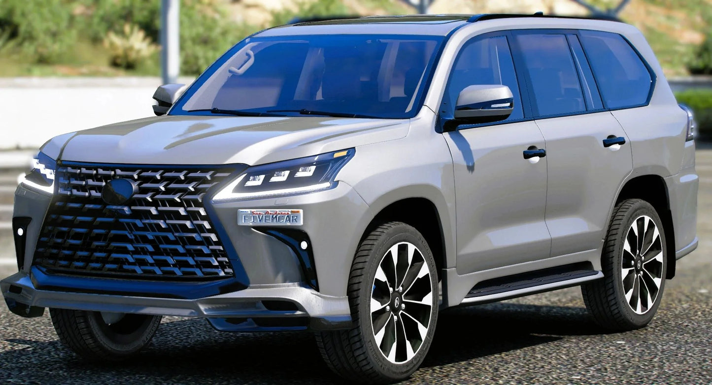 (Debadged) Lexus LX 570 2021 | Merm Customs