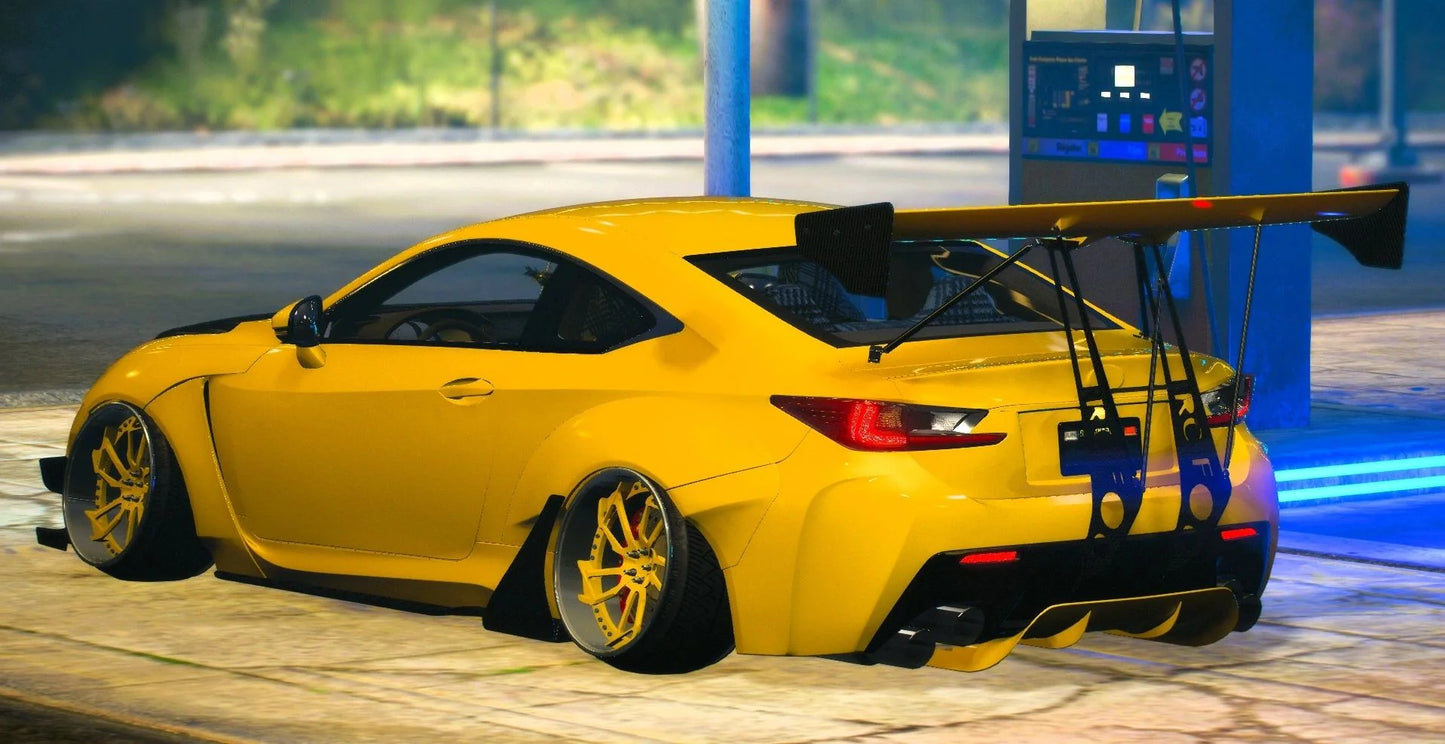 (Debadged) Lexus RCF Wide Body Drift | LG-SRR