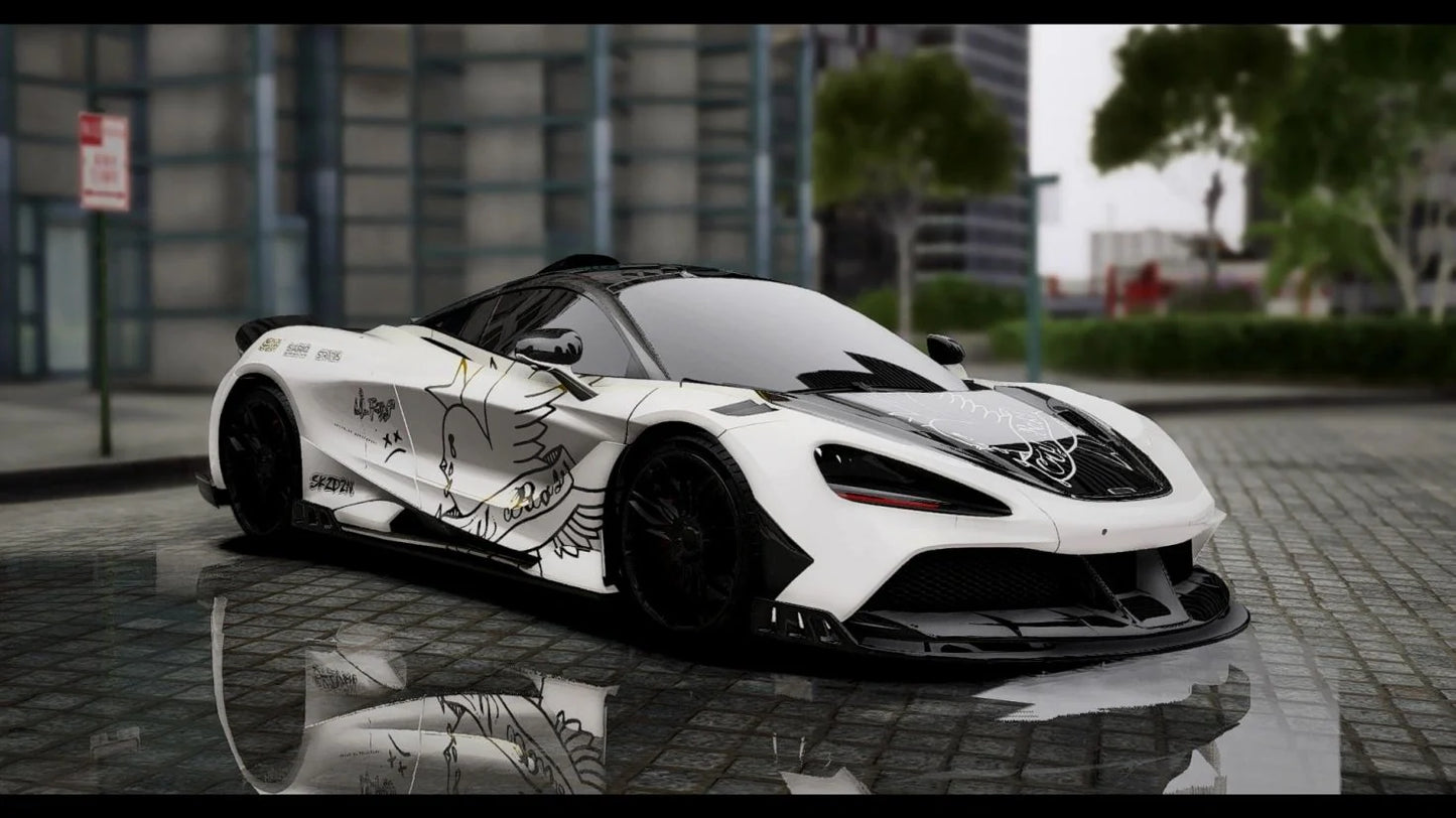 (Debadged) Mclaren 765LT Keyvany | Exil Customs