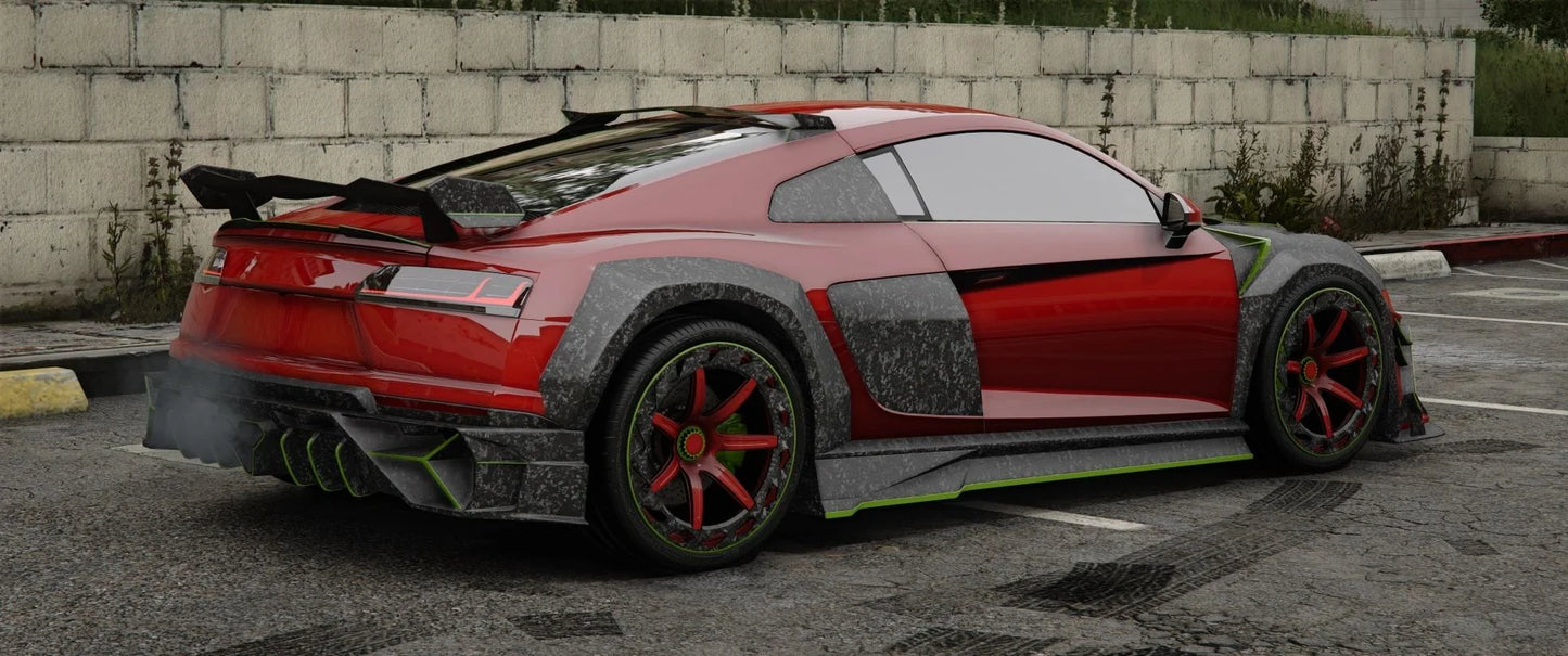 (Debadged) Mansory Audi R8 EVO | German Customs